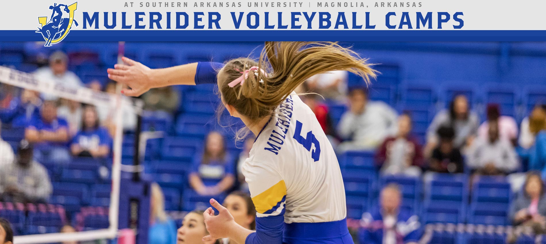 Mulerider Volleyball Camps at Southern Arkansas University
